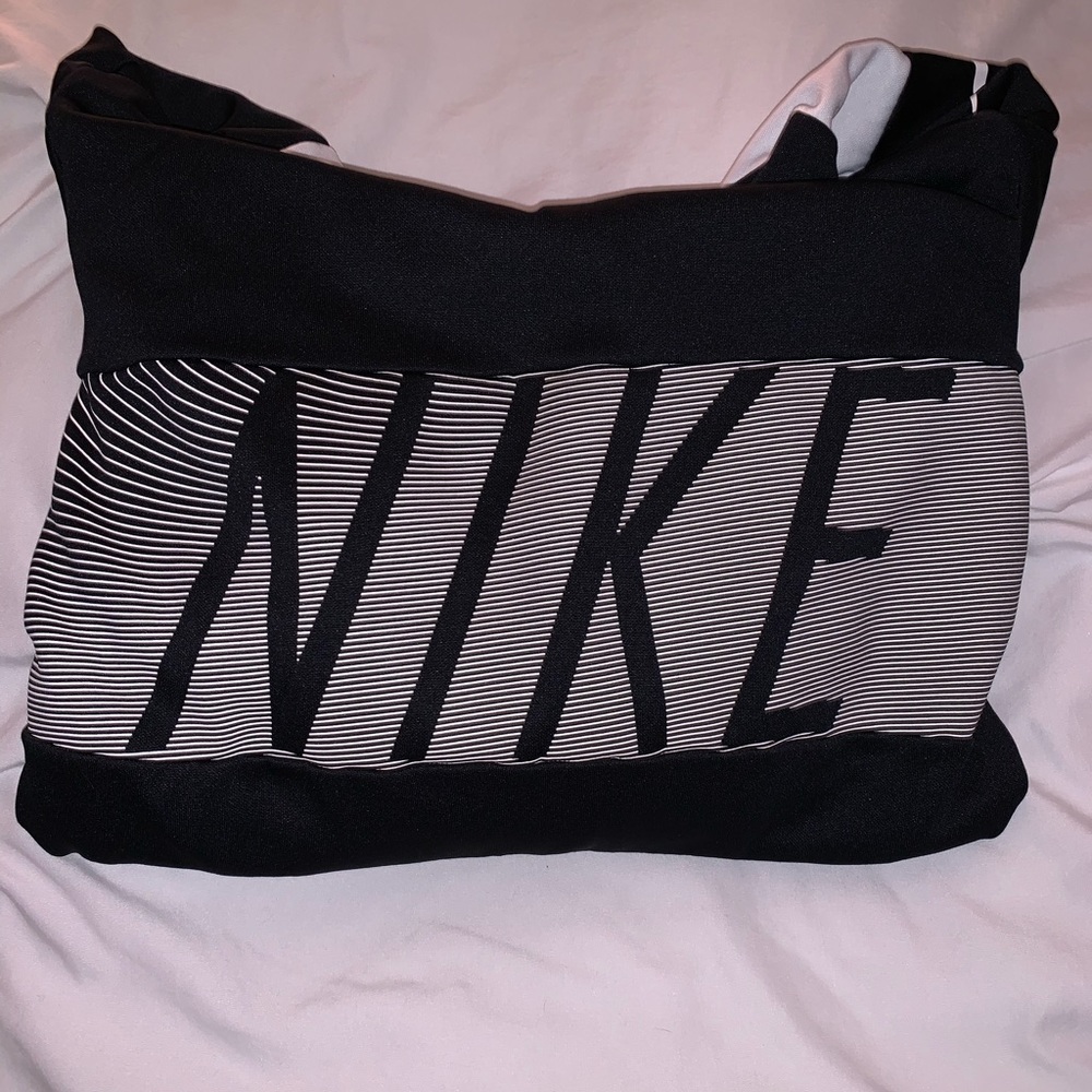 Black & White Nike Dri-FIT Hoodie